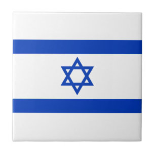 Israëlische vlag tegeltje