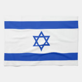 Israëlische vlag theedoek (Horizontaal)