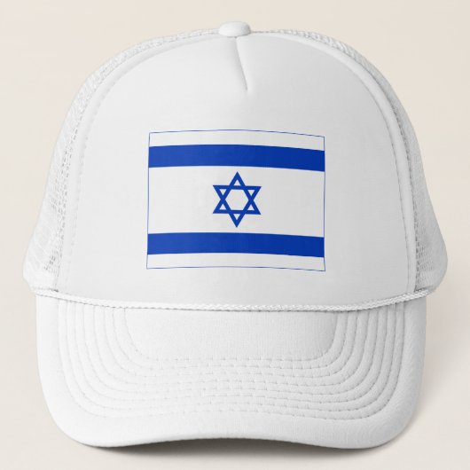 Israëlische vlag trucker pet (Voorkant)
