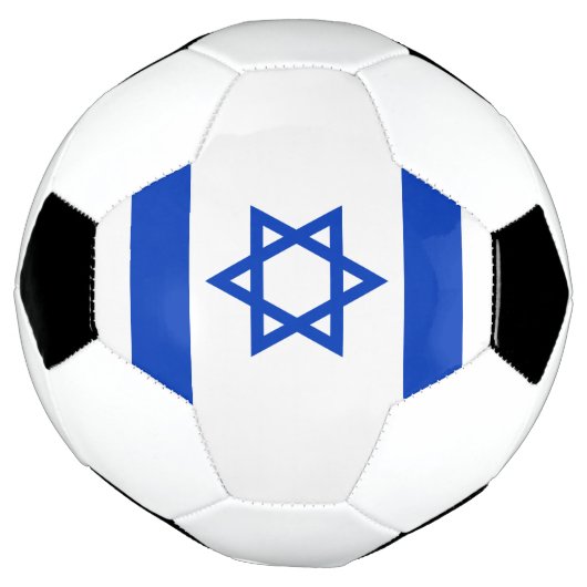 Israëlische vlag voetbal (Gedraaid)