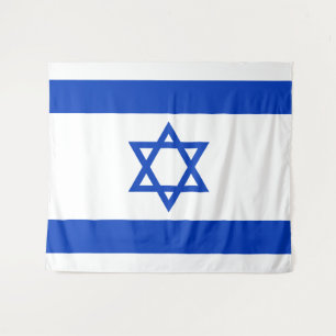 Israëlische vlag wandkleed