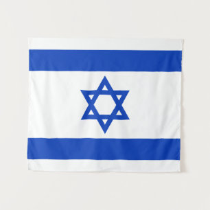 Israëlische vlag wandkleed