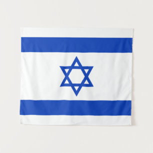 Israëlische vlag wandkleed
