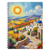 Israëlitisch Landschapsnotitieboek – Kleurrijk & I
