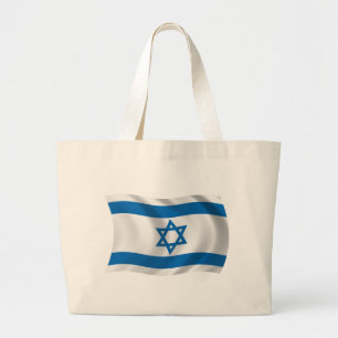 Israëlitische Vlag Boodschappentas Grote Tote Bag