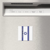 Isreal vlag! magneet (Insitu (Vaatwasser))