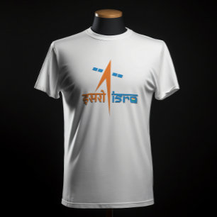 ISRO Indiase organisatie voor ruimteonderzoek T-shirt