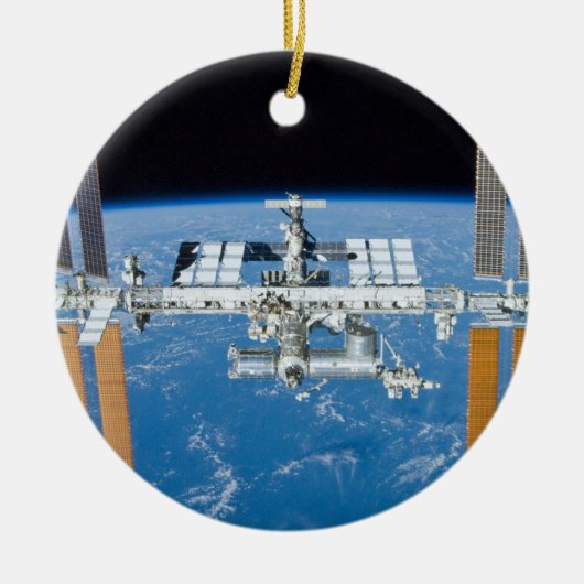 ISS International Space Station Keramisch Ornament (Voorkant)