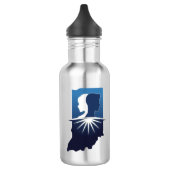ISSDA I Heart Speech Water Bottle Waterfles (Links)