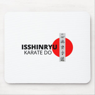 Isshinryu Karate Do Rijzende Zon T-shirt  Muismat