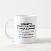 Isshinryu Karate, Joshinkan, Germany, Tasse IR Koffiemok (Links)
