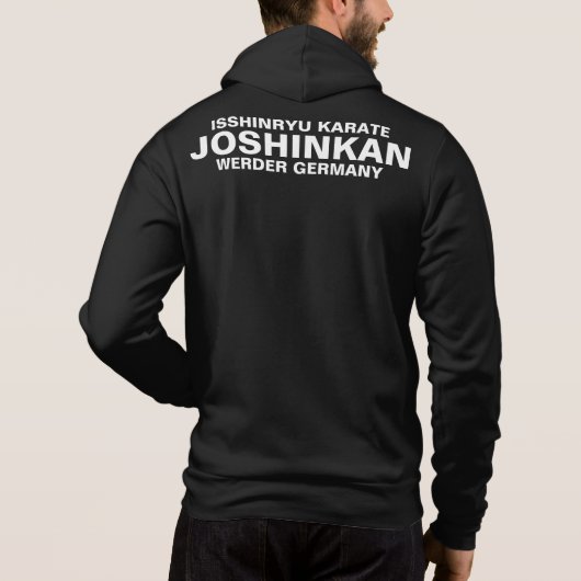 Isshinryu Karate, Joshinkan, HoodyJacke Hoodie (Achterkant)