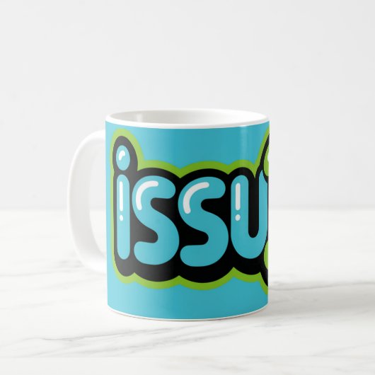 issu3s mug (Devant gauche)