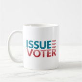 IssueVoter Flag Dual Sided Mok (Links)