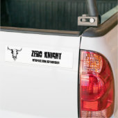 ist2_2056556_koe_skull_stencil, ZERO KNIGHT, M... Bumpersticker (Op Truck)
