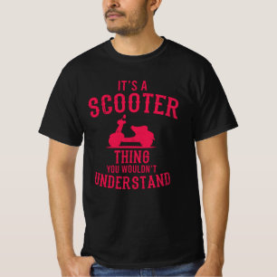 IST A SCOOTER DING SCOTER Life Cadeau Moped T-shirt
