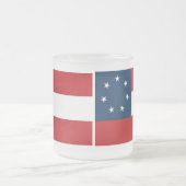 Ist NATIONAL FLAG Frosted 10 oz  de tasse de verr (Centre)