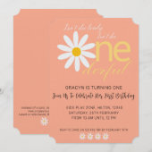 Is't Ze Eén-derful Uitnodiging (Voorkant / Achterkant)