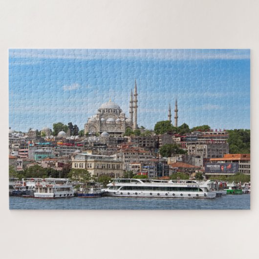 Istanboel. Cityscape. Legpuzzel (Horizontaal)