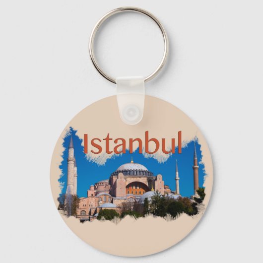 Istanboel: Hagia Sophia Sleutelhanger (Voorkant)