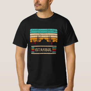 Istanboel  skyline sultan moskee Turkije T-shirt