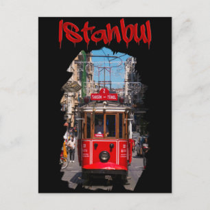 Istanboel: Taksim Tram Briefkaart