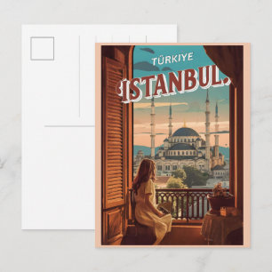 Istanboel turkiye reizen souvenirs geschenken briefkaart