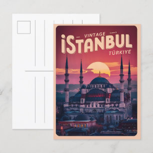 Istanboel turkiye reizen souvenirs geschenken briefkaart
