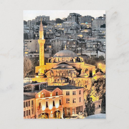 Istanbul Briefkaart (Voorkant)