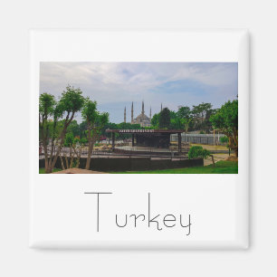 Istanbul Cityscape Street Architecture Magneet