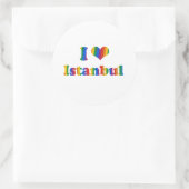 ISTANBUL GAY PRIDE RONDE STICKER (Tas)