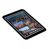 Istanbul - ik hou van Turkije - Magneet (Rechterzijde)