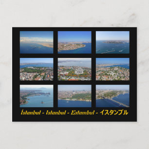 İstanbul - Istanbul - Estambul - イ タ ン ブ ル Briefkaart