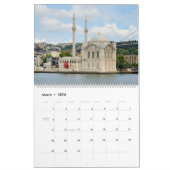 Istanbul le long du Bosphore 2021 Calendrier (Mar 2026)