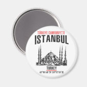 Istanbul Magneet (Voorkant / Achterkant)