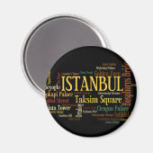 Istanbul Magnet Magneet (Voorkant / Achterkant)