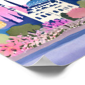 Istanbul Moskee met Minaretten Poster (Hoek)