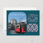 Istanbul Multi-uitzicht Briefkaart (Voorkant / Achterkant)