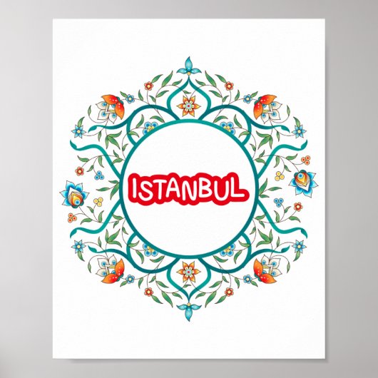 Istanbul Poster (Voorkant)