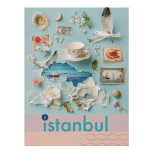 Istanbul sur mon esprit affiche