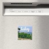 Istanbul Turkey City Bosphorus Uitzicht Magneet (Insitu (Vaatwasser))