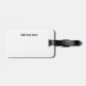  Istanbul Turkey Skyline Bagagelabel (Achterkant horizontaal)