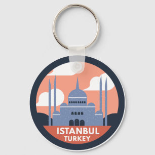Istanbul Turkey Sleutelhanger