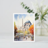 Istanbul Turkije Beroemde reisplaats Briefkaart (Staand voorkant)