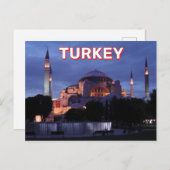 Istanbul, Turkije Briefkaart (Voorkant / Achterkant)
