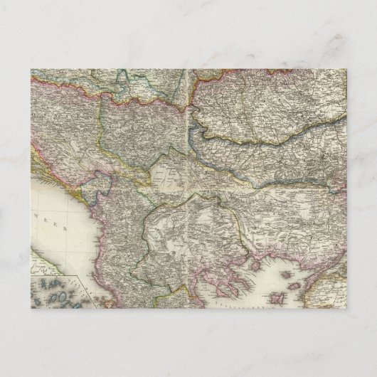 Istanbul, Turkije Briefkaart (Voorkant)