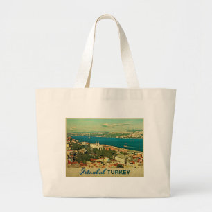  Istanbul Turkije Grote Tote Bag