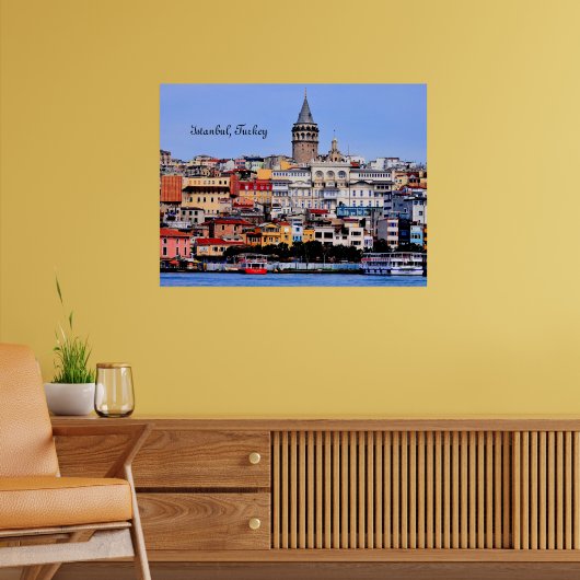 Istanbul, Turkije Poster (Woonkamer 2)