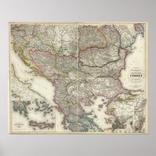 Istanbul, Turkije Poster (Voorkant)