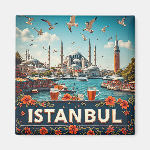 🧲 Istanbul Turkije Reisherinnering Voor Reizigers Magneet
